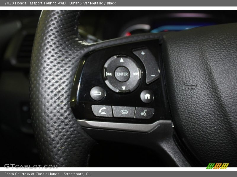 Lunar Silver Metallic / Black 2020 Honda Passport Touring AWD