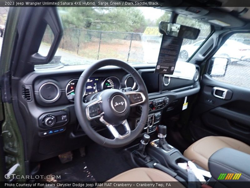 Sarge Green / Dark Saddle/Black 2023 Jeep Wrangler Unlimited Sahara 4XE Hybrid