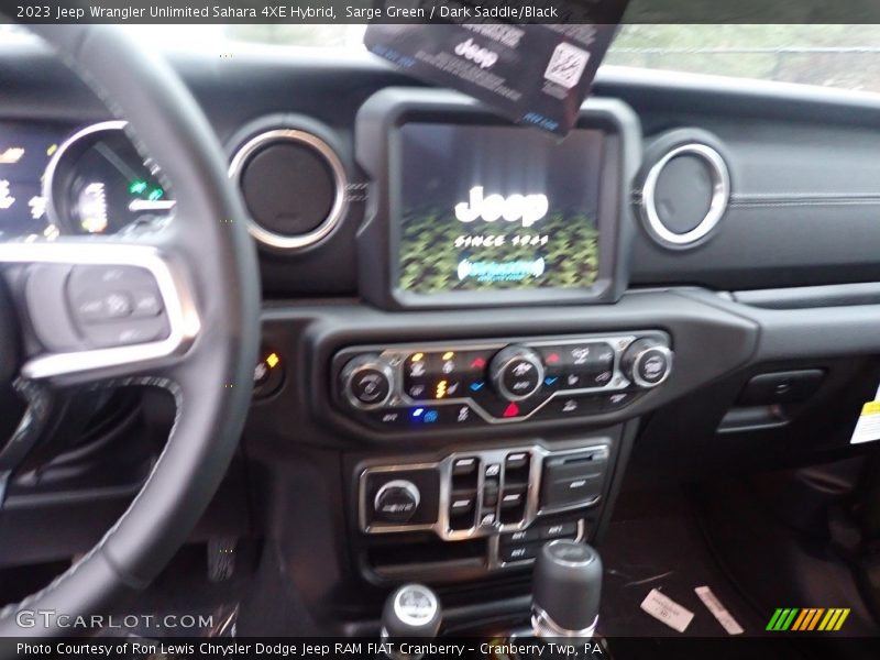 Sarge Green / Dark Saddle/Black 2023 Jeep Wrangler Unlimited Sahara 4XE Hybrid