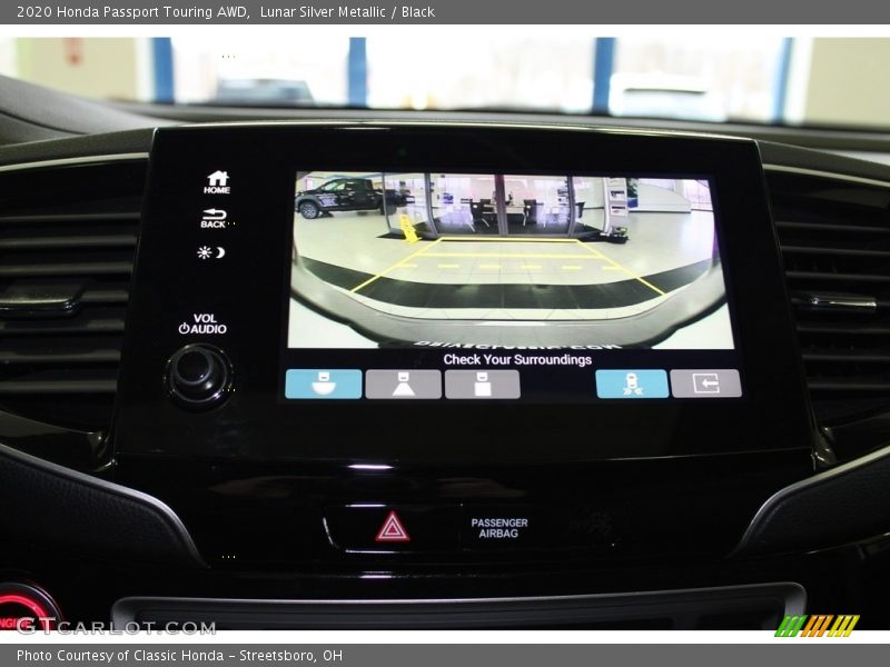 Lunar Silver Metallic / Black 2020 Honda Passport Touring AWD