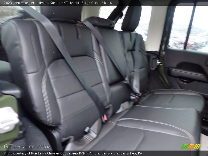 Sarge Green / Black 2023 Jeep Wrangler Unlimited Sahara 4XE Hybrid