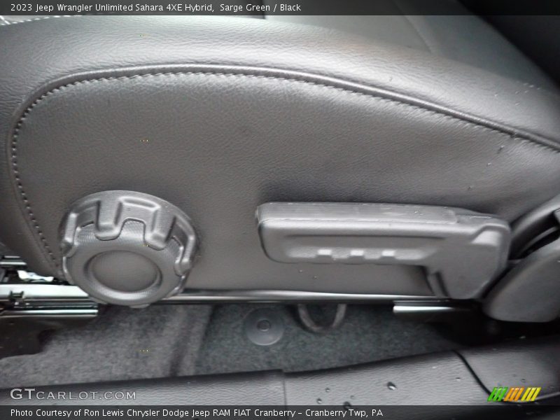 Sarge Green / Black 2023 Jeep Wrangler Unlimited Sahara 4XE Hybrid