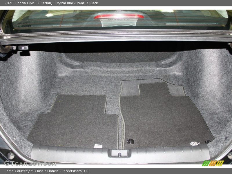 Crystal Black Pearl / Black 2020 Honda Civic LX Sedan