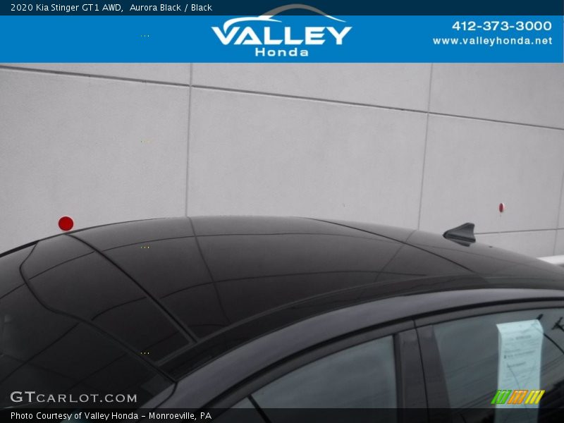 Aurora Black / Black 2020 Kia Stinger GT1 AWD