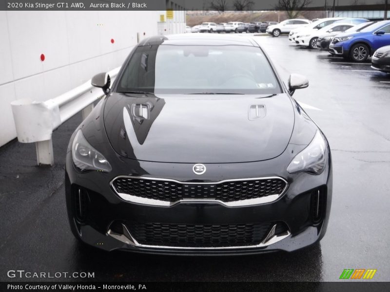 Aurora Black / Black 2020 Kia Stinger GT1 AWD
