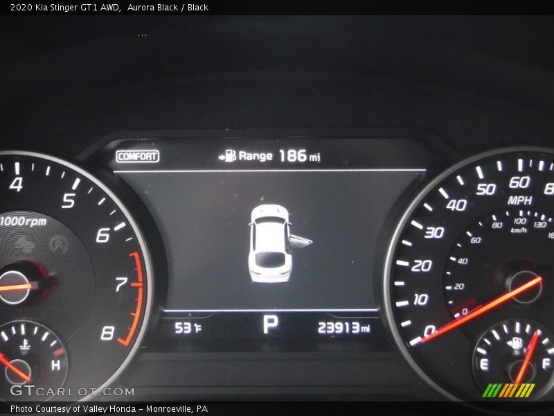  2020 Stinger GT1 AWD GT1 AWD Gauges