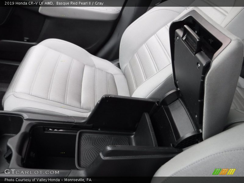 Basque Red Pearl II / Gray 2019 Honda CR-V LX AWD