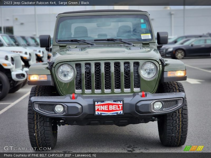 Sarge Green / Black 2023 Jeep Gladiator Rubicon 4x4