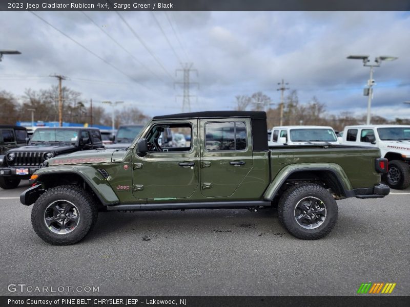  2023 Gladiator Rubicon 4x4 Sarge Green