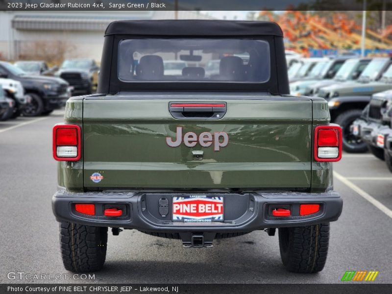 Sarge Green / Black 2023 Jeep Gladiator Rubicon 4x4