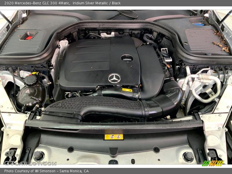 Iridium Silver Metallic / Black 2020 Mercedes-Benz GLC 300 4Matic