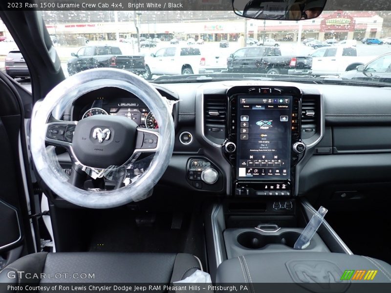 Dashboard of 2023 1500 Laramie Crew Cab 4x4