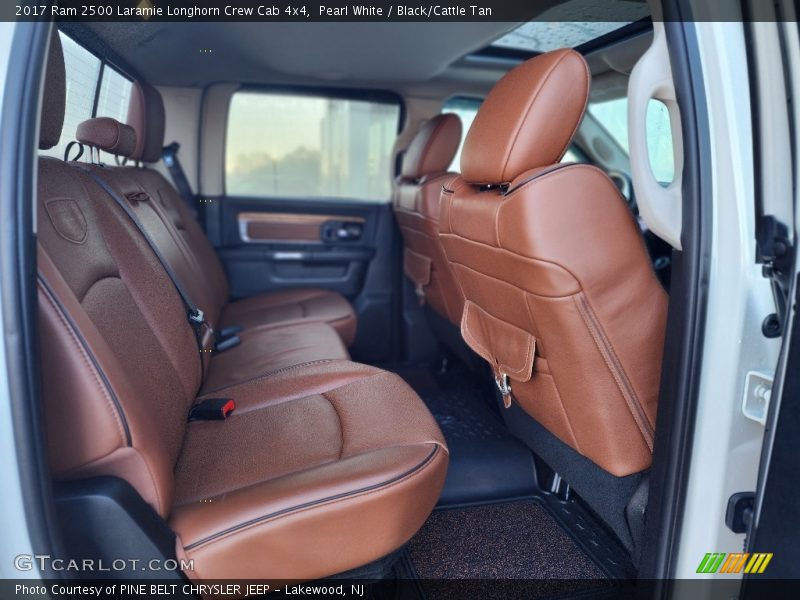 Rear Seat of 2017 2500 Laramie Longhorn Crew Cab 4x4