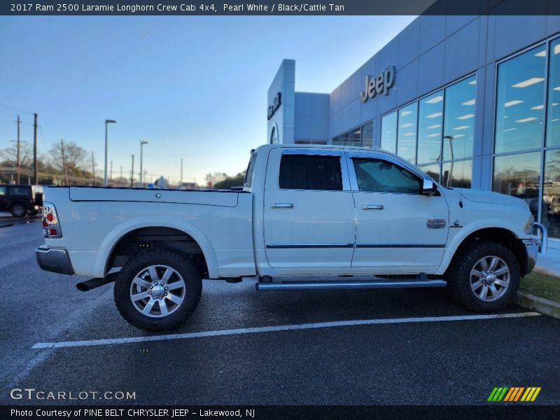  2017 2500 Laramie Longhorn Crew Cab 4x4 Pearl White