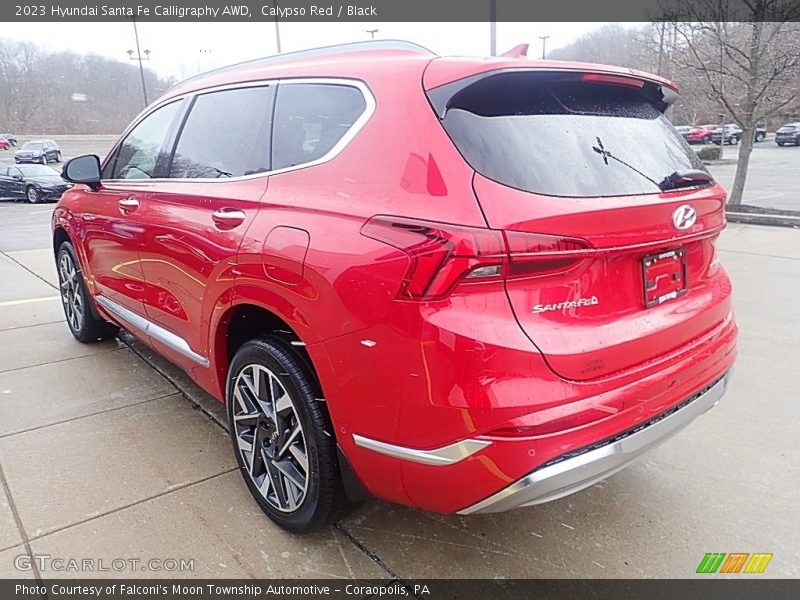  2023 Santa Fe Calligraphy AWD Calypso Red