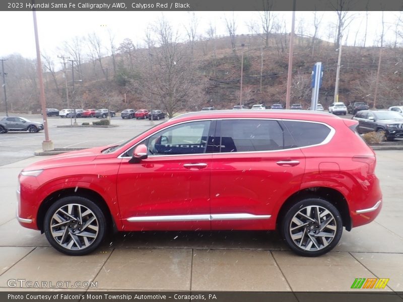  2023 Santa Fe Calligraphy AWD Calypso Red