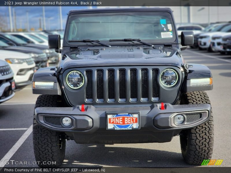Black / Black 2023 Jeep Wrangler Unlimited Rubicon 4x4