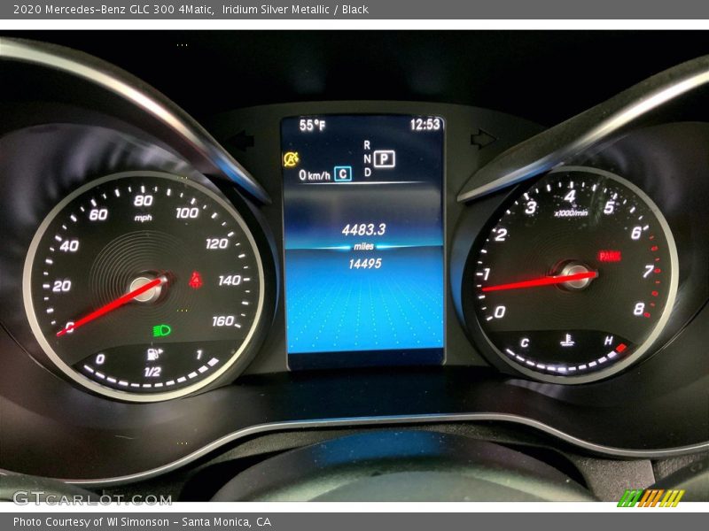 Iridium Silver Metallic / Black 2020 Mercedes-Benz GLC 300 4Matic