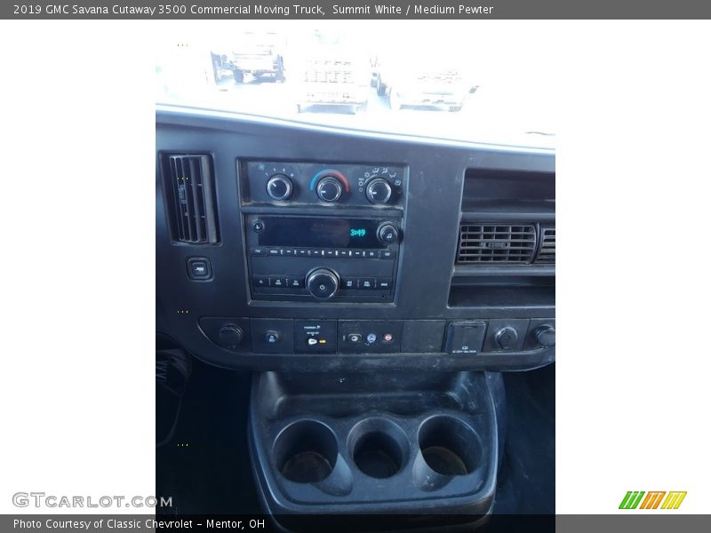 Summit White / Medium Pewter 2019 GMC Savana Cutaway 3500 Commercial Moving Truck
