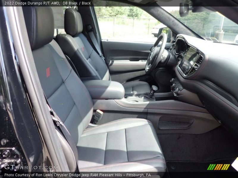 Front Seat of 2022 Durango R/T AWD