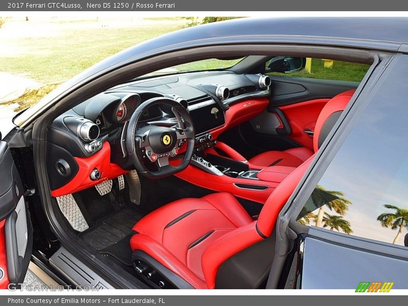  2017 GTC4Lusso  Rosso Ferrari Interior