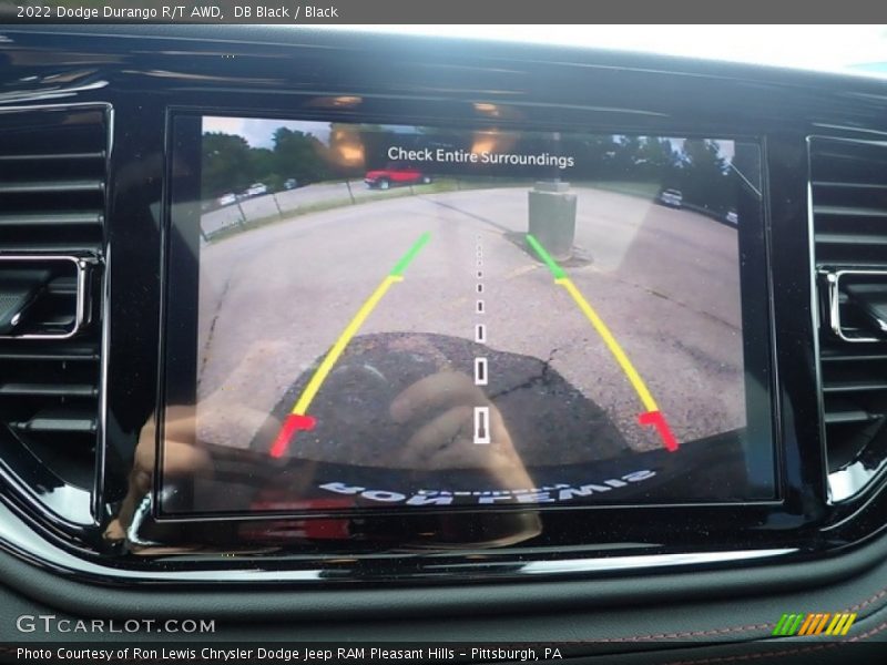 Controls of 2022 Durango R/T AWD