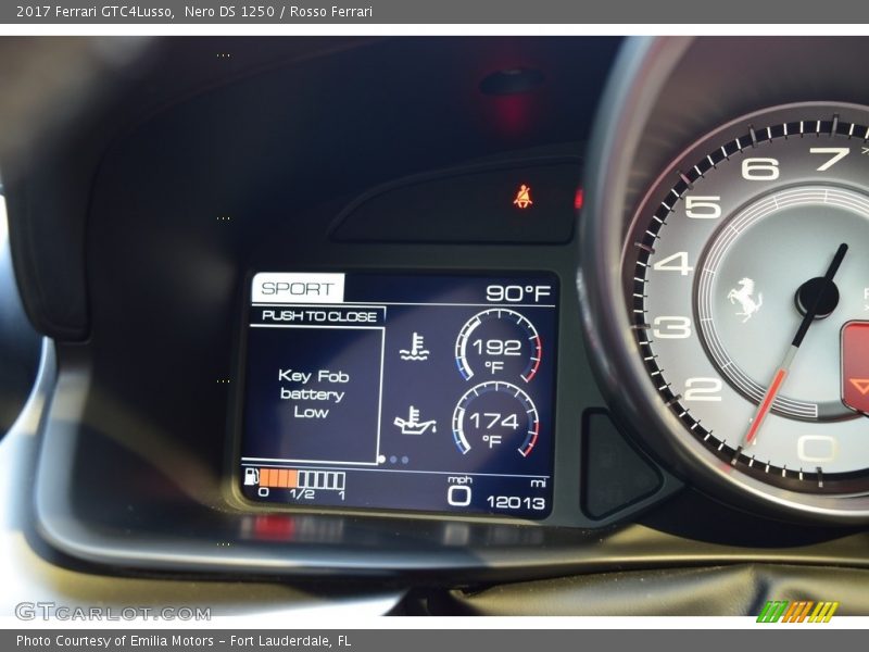  2017 GTC4Lusso   Gauges