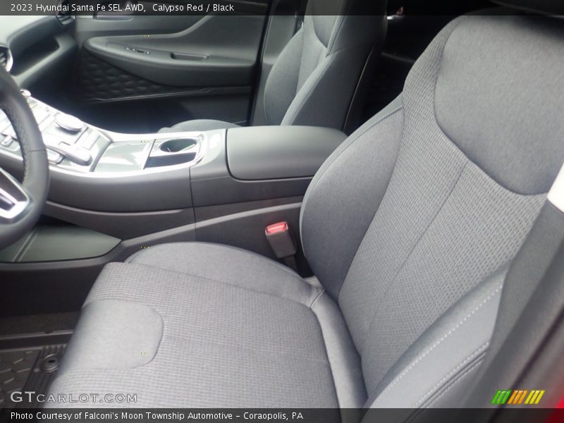 Calypso Red / Black 2023 Hyundai Santa Fe SEL AWD