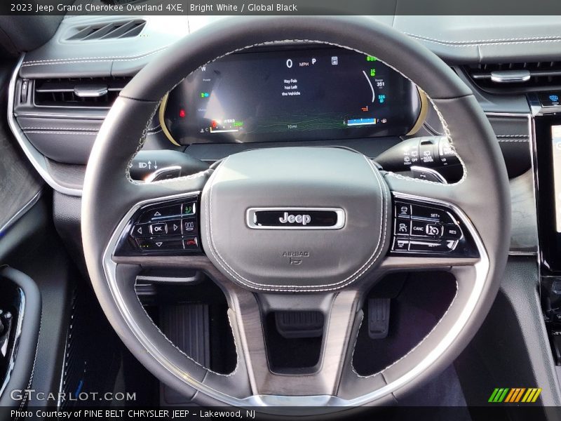  2023 Grand Cherokee Overland 4XE Steering Wheel