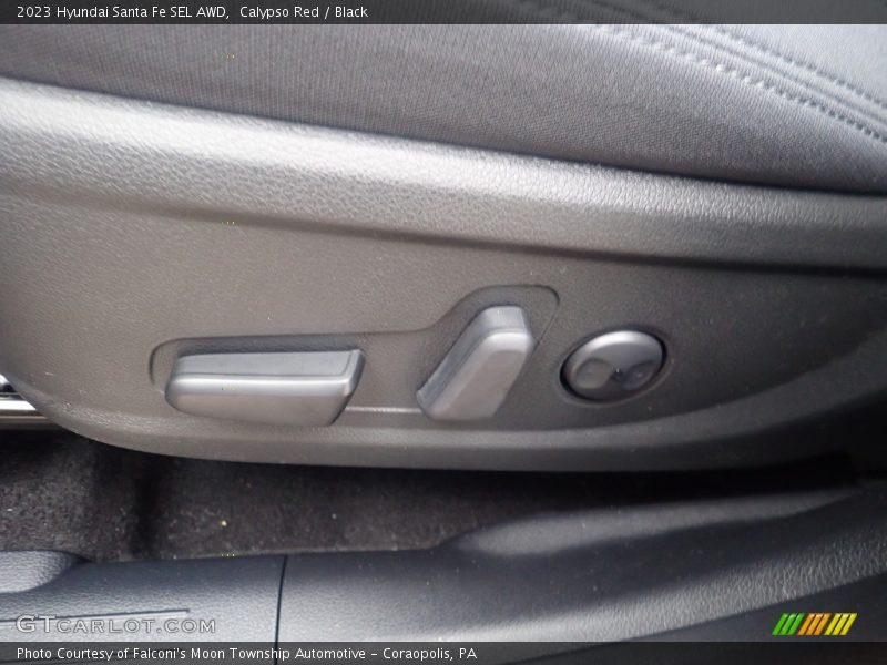 Calypso Red / Black 2023 Hyundai Santa Fe SEL AWD