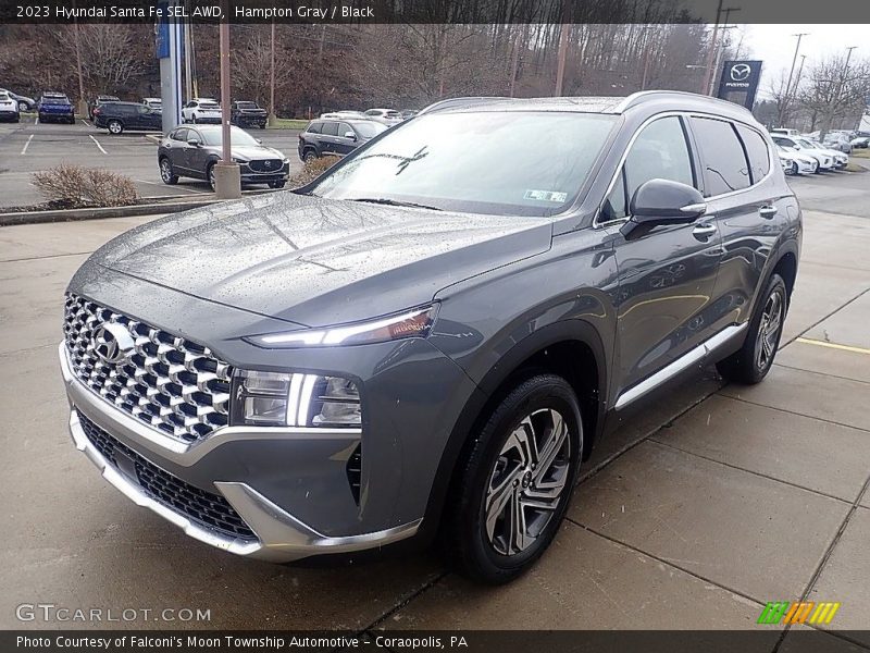 Front 3/4 View of 2023 Santa Fe SEL AWD