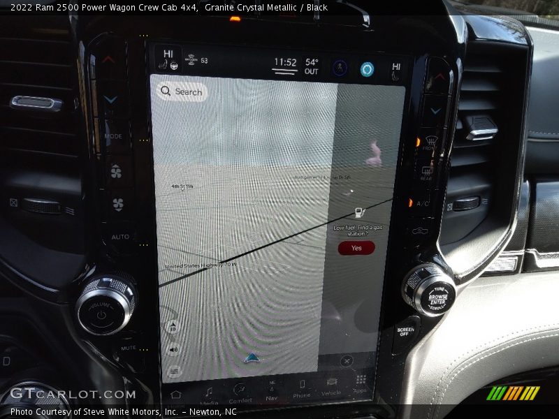 Navigation of 2022 2500 Power Wagon Crew Cab 4x4