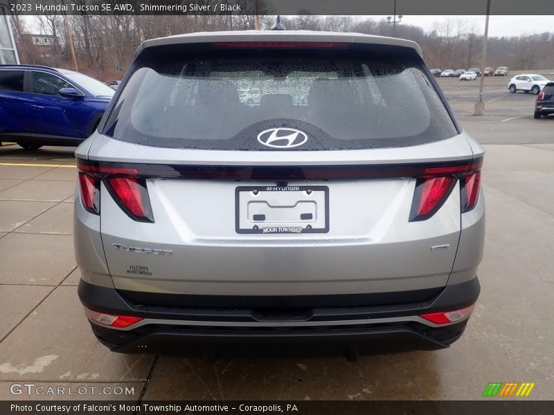 Shimmering Silver / Black 2023 Hyundai Tucson SE AWD