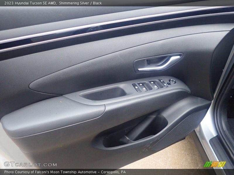 Shimmering Silver / Black 2023 Hyundai Tucson SE AWD