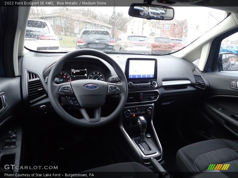 Blue Metallic / Medium Stone 2022 Ford EcoSport SE 4WD