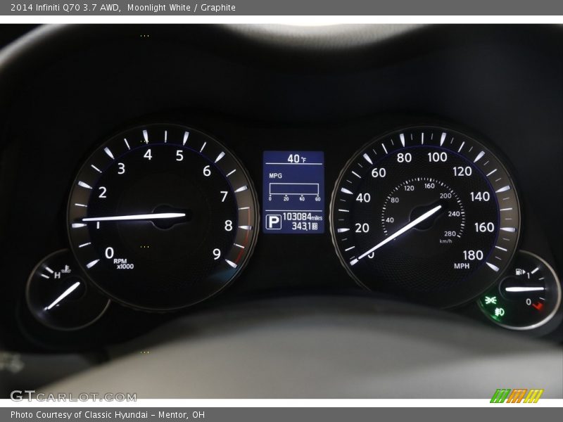  2014 Q70 3.7 AWD 3.7 AWD Gauges