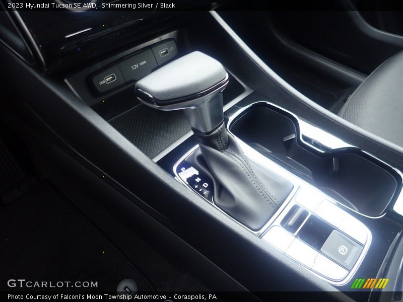 Shimmering Silver / Black 2023 Hyundai Tucson SE AWD