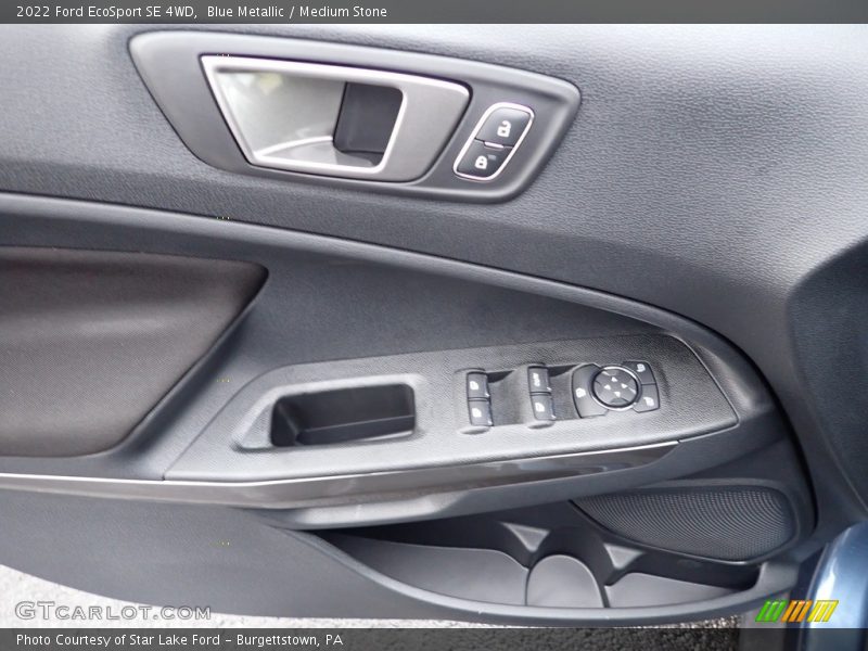 Blue Metallic / Medium Stone 2022 Ford EcoSport SE 4WD