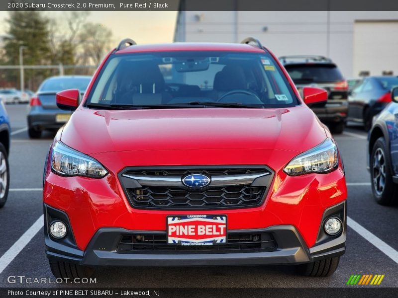Pure Red / Black 2020 Subaru Crosstrek 2.0 Premium