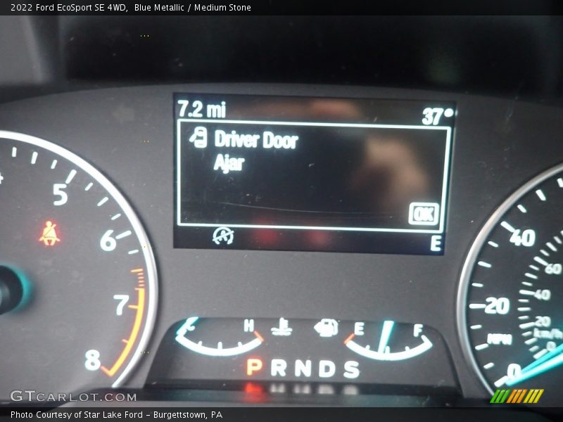 Blue Metallic / Medium Stone 2022 Ford EcoSport SE 4WD