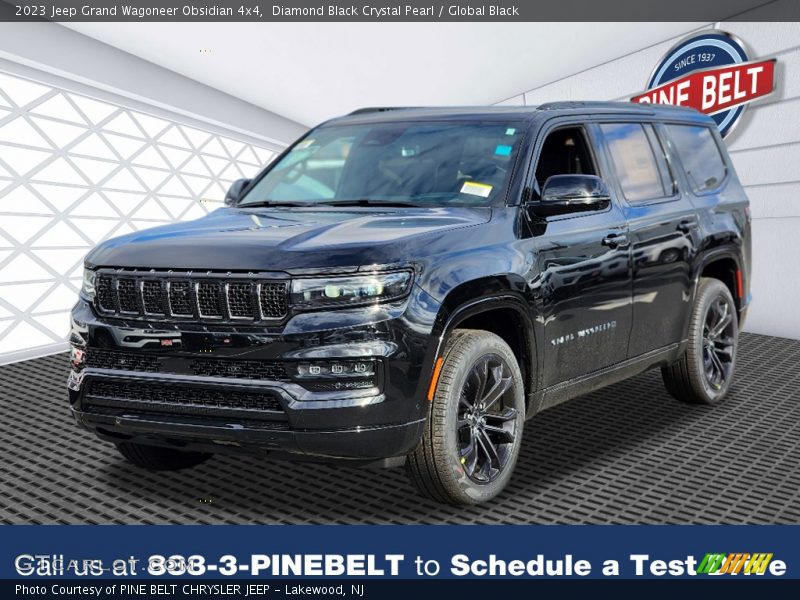 Diamond Black Crystal Pearl / Global Black 2023 Jeep Grand Wagoneer Obsidian 4x4