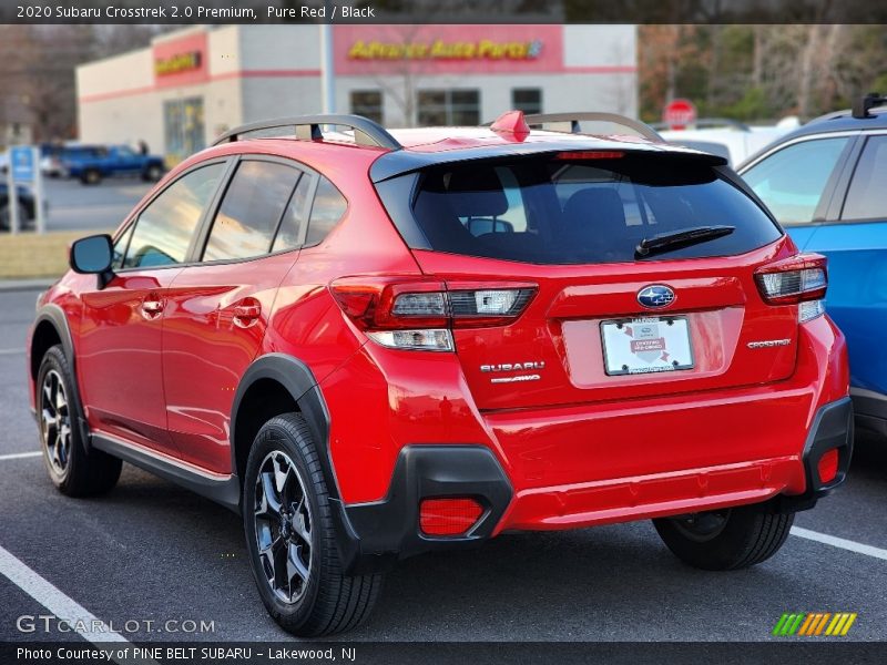 Pure Red / Black 2020 Subaru Crosstrek 2.0 Premium