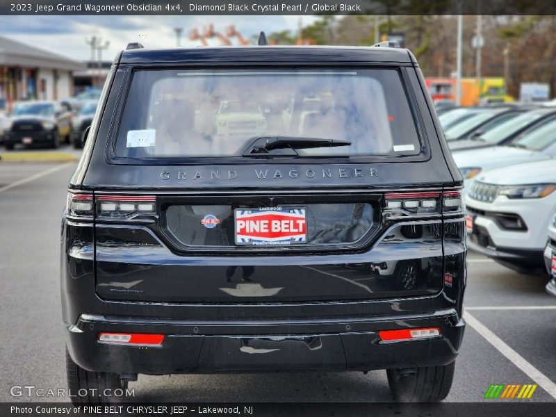 Diamond Black Crystal Pearl / Global Black 2023 Jeep Grand Wagoneer Obsidian 4x4