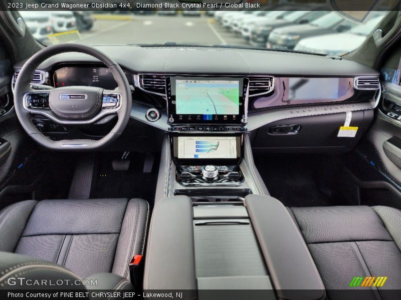 Front Seat of 2023 Grand Wagoneer Obsidian 4x4