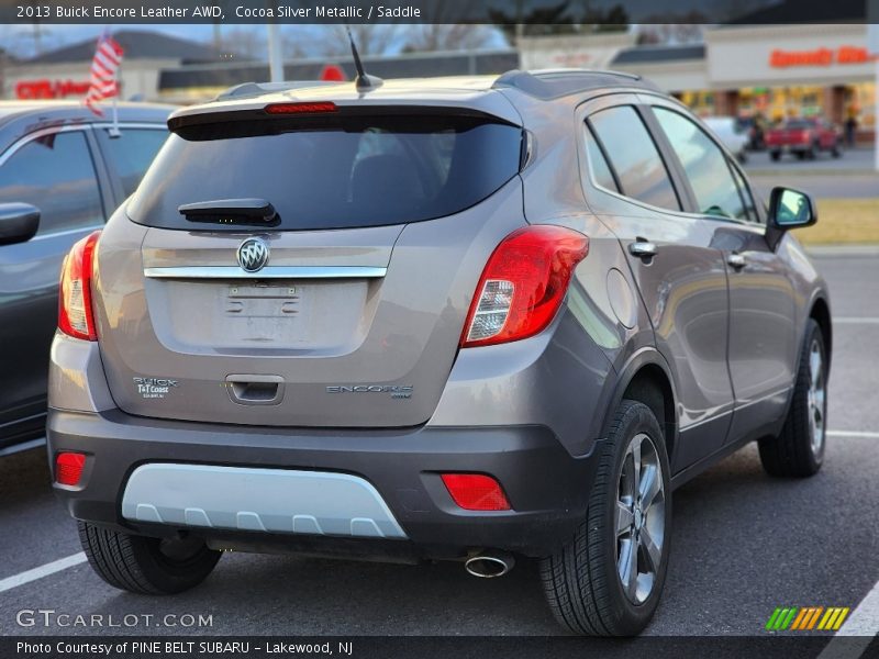  2013 Encore Leather AWD Cocoa Silver Metallic