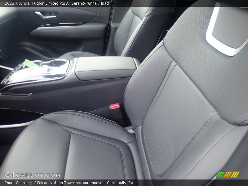 Front Seat of 2023 Tucson Limited AWD