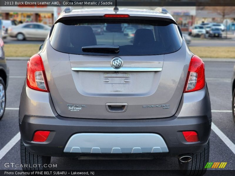  2013 Encore Leather AWD Cocoa Silver Metallic