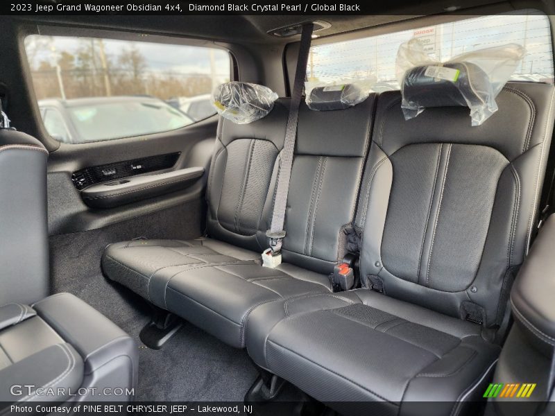 Rear Seat of 2023 Grand Wagoneer Obsidian 4x4