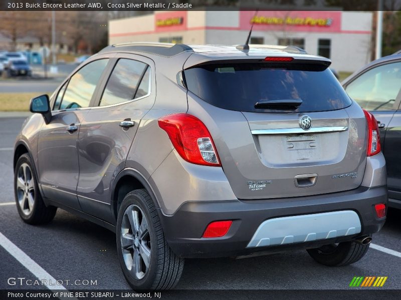  2013 Encore Leather AWD Cocoa Silver Metallic