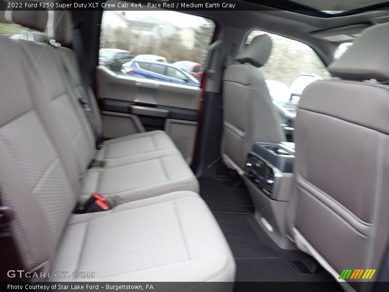 Race Red / Medium Earth Gray 2022 Ford F250 Super Duty XLT Crew Cab 4x4